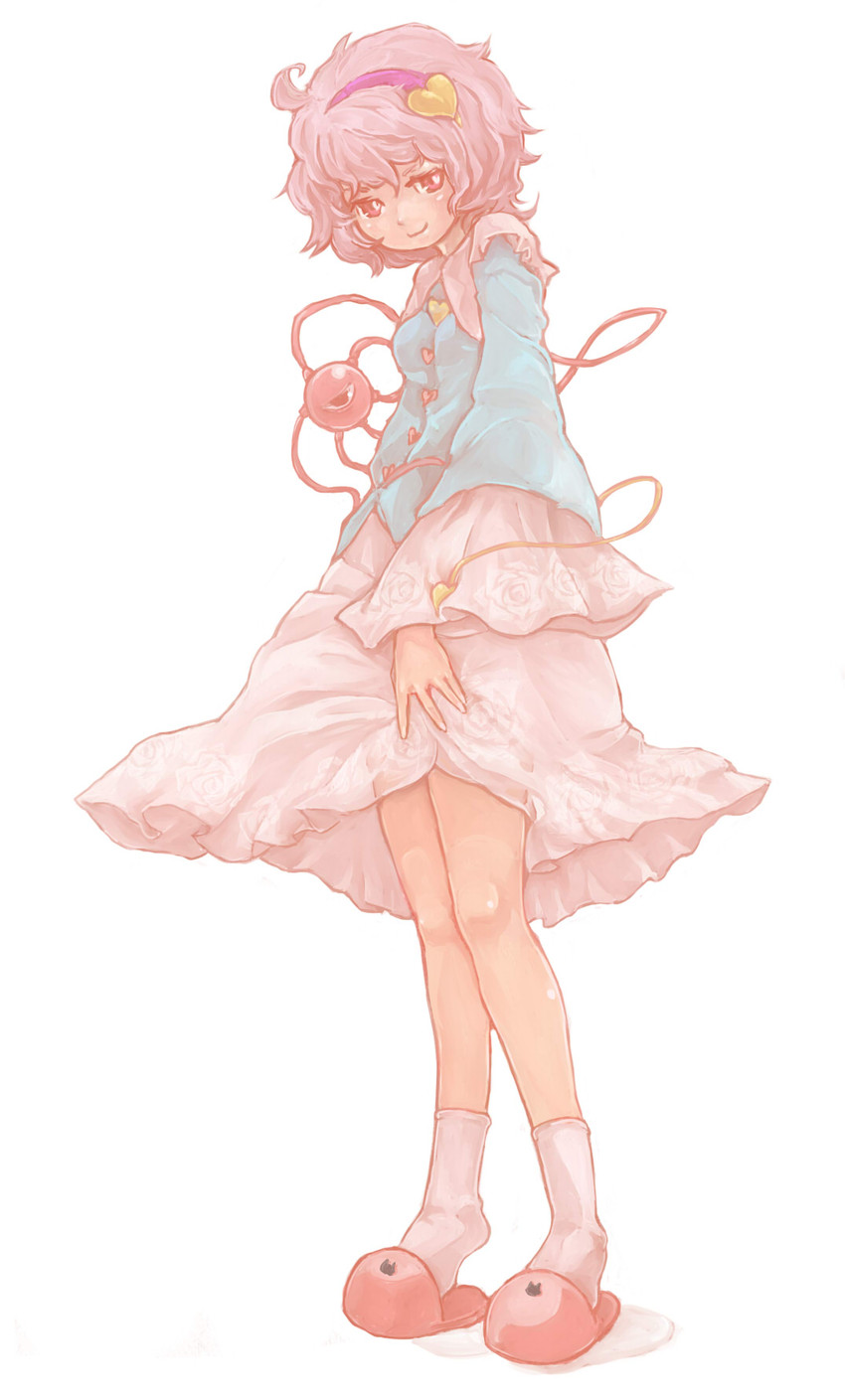 komeiji satori (touhou) drawn by ma_nyan_(nyao_mao_nyao)