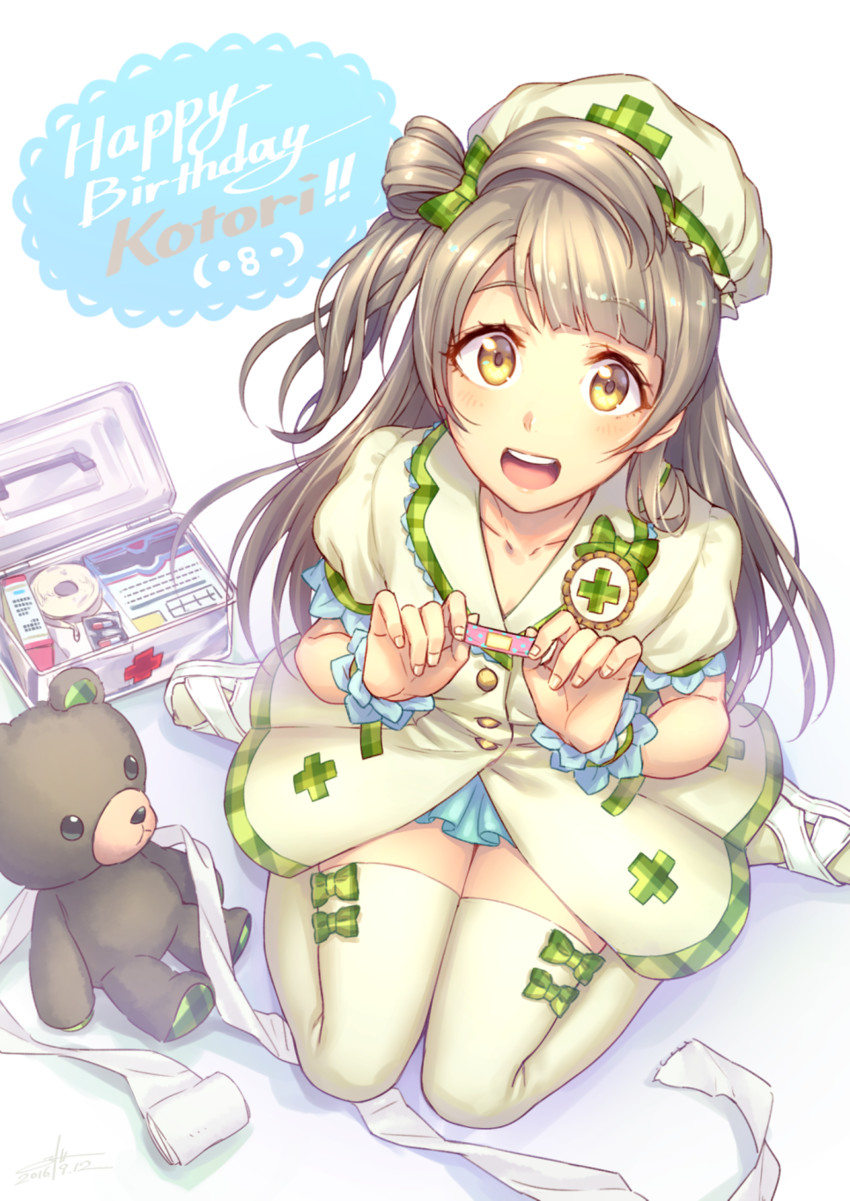 minami kotori (love live! and 1 more) drawn by wedo