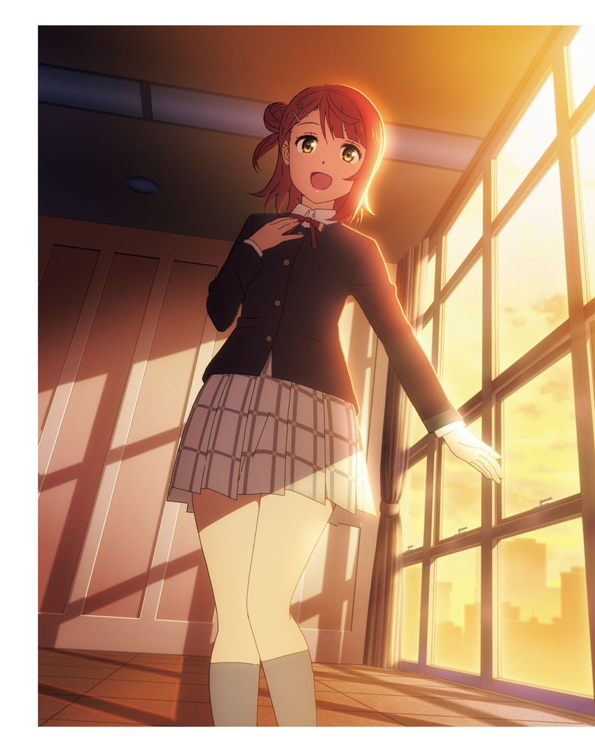 uehara ayumu (love live! and 1 more) drawn by yokota_takumi