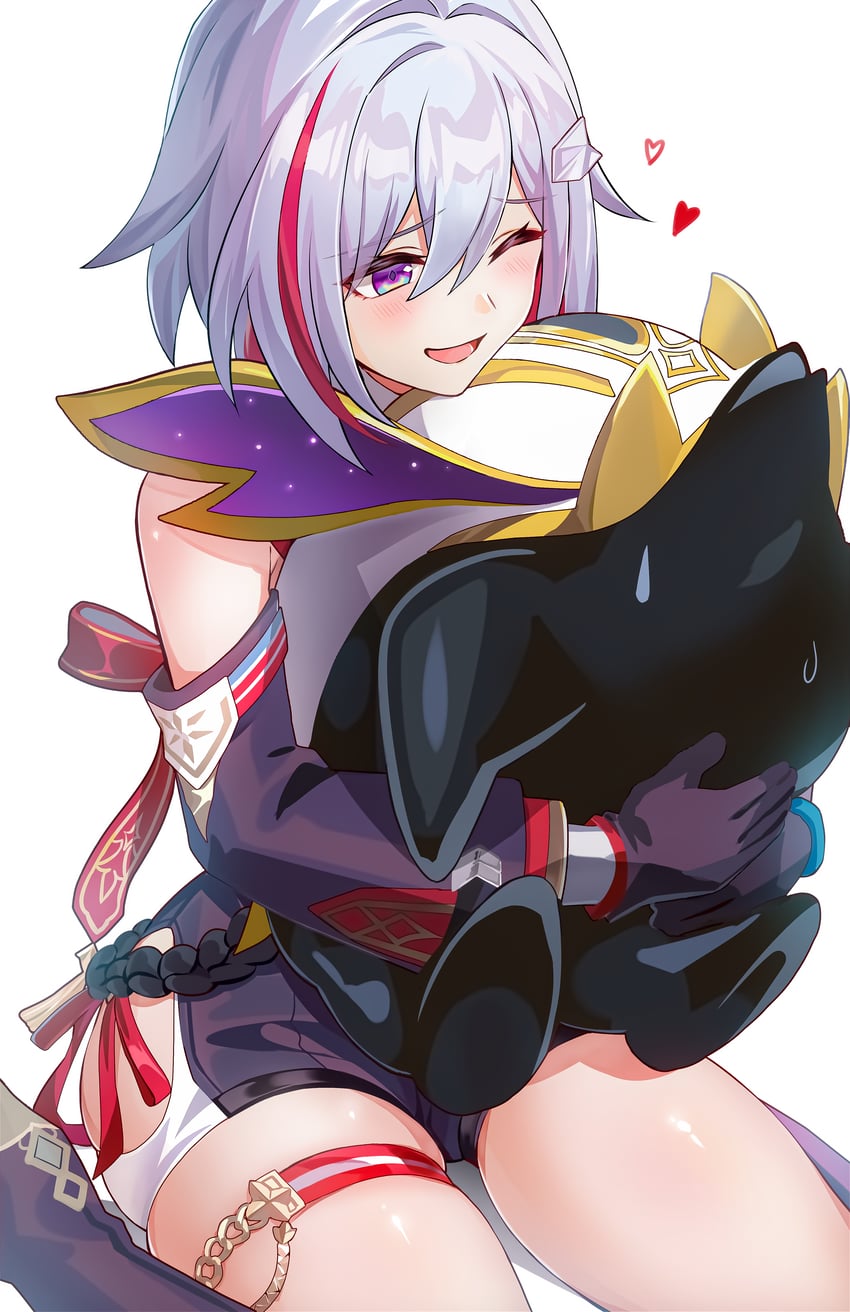 topaz, trotter, and numby (honkai and 1 more) drawn by yuzuyu010