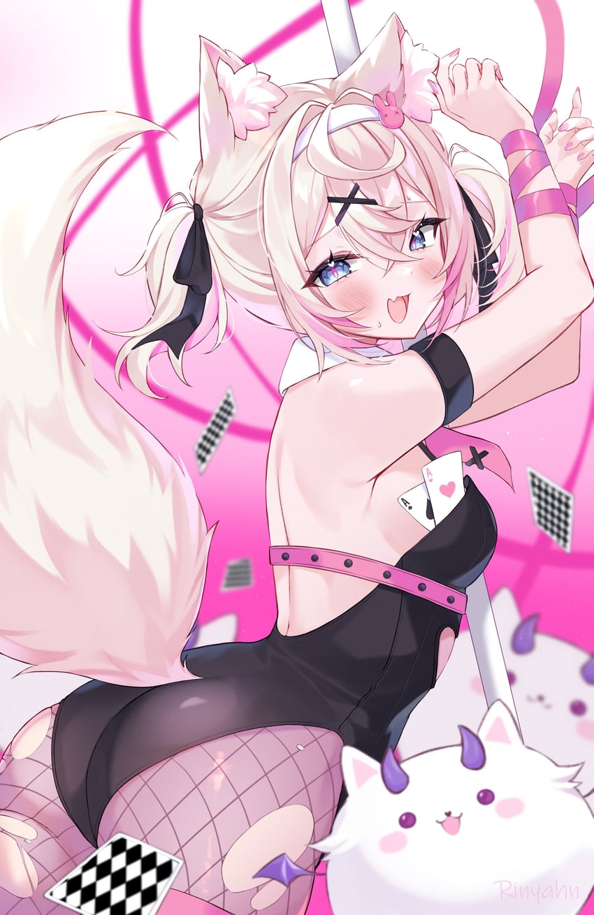 mococo abyssgard and perroccino (hololive and 2 more) drawn by ri_nyahn