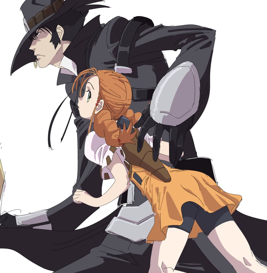 wendy garrett and van (gunxsword) drawn by jinou_rakugaki