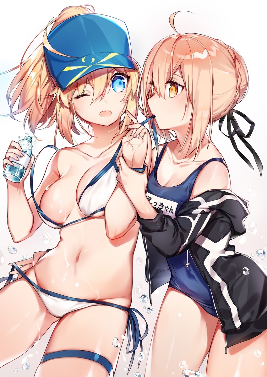 artoria pendragon, mysterious heroine xx, and mysterious heroine x alter (fate and 1 more) drawn by kamiowl