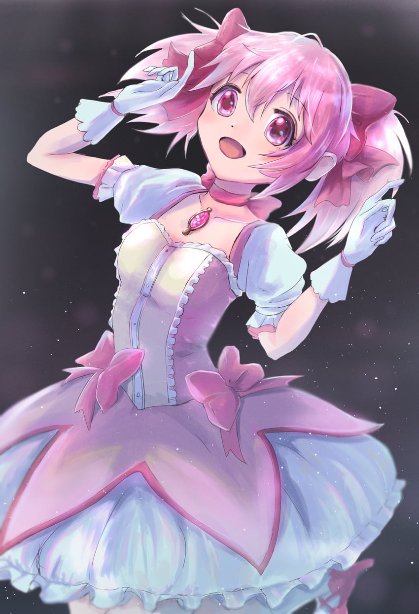 kaname madoka (mahou shoujo madoka magica) drawn by tsukushi_miwo