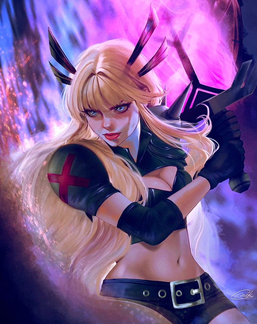 magik (marvel and 1 more) drawn by miki_okazaki