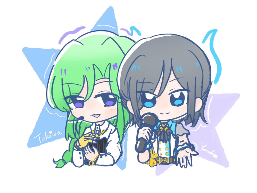 kiritani haruka, juo sena, murakami tokiwa, sekino youko, yoshioka mayu, and 1 more (idolmaster and 3 more) drawn by kasa_(kasa_mayulove)