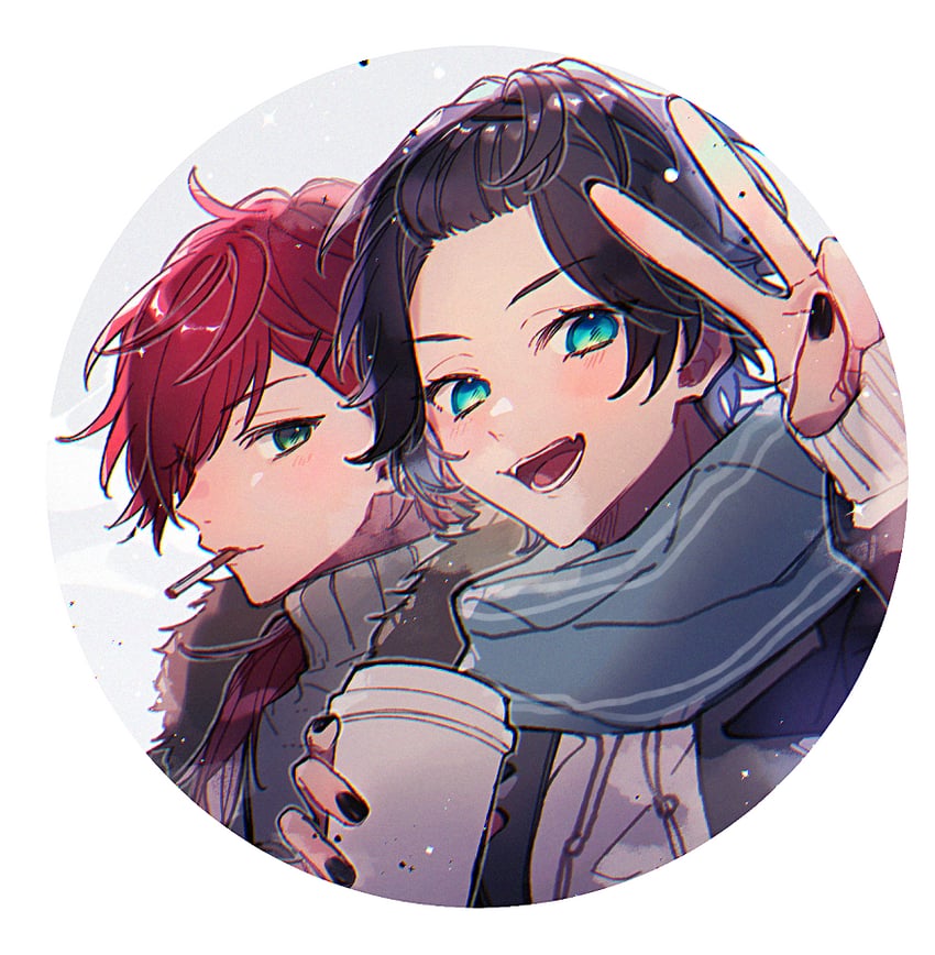 lauren iroas and axia krone (nijisanji) drawn by kill_schwa
