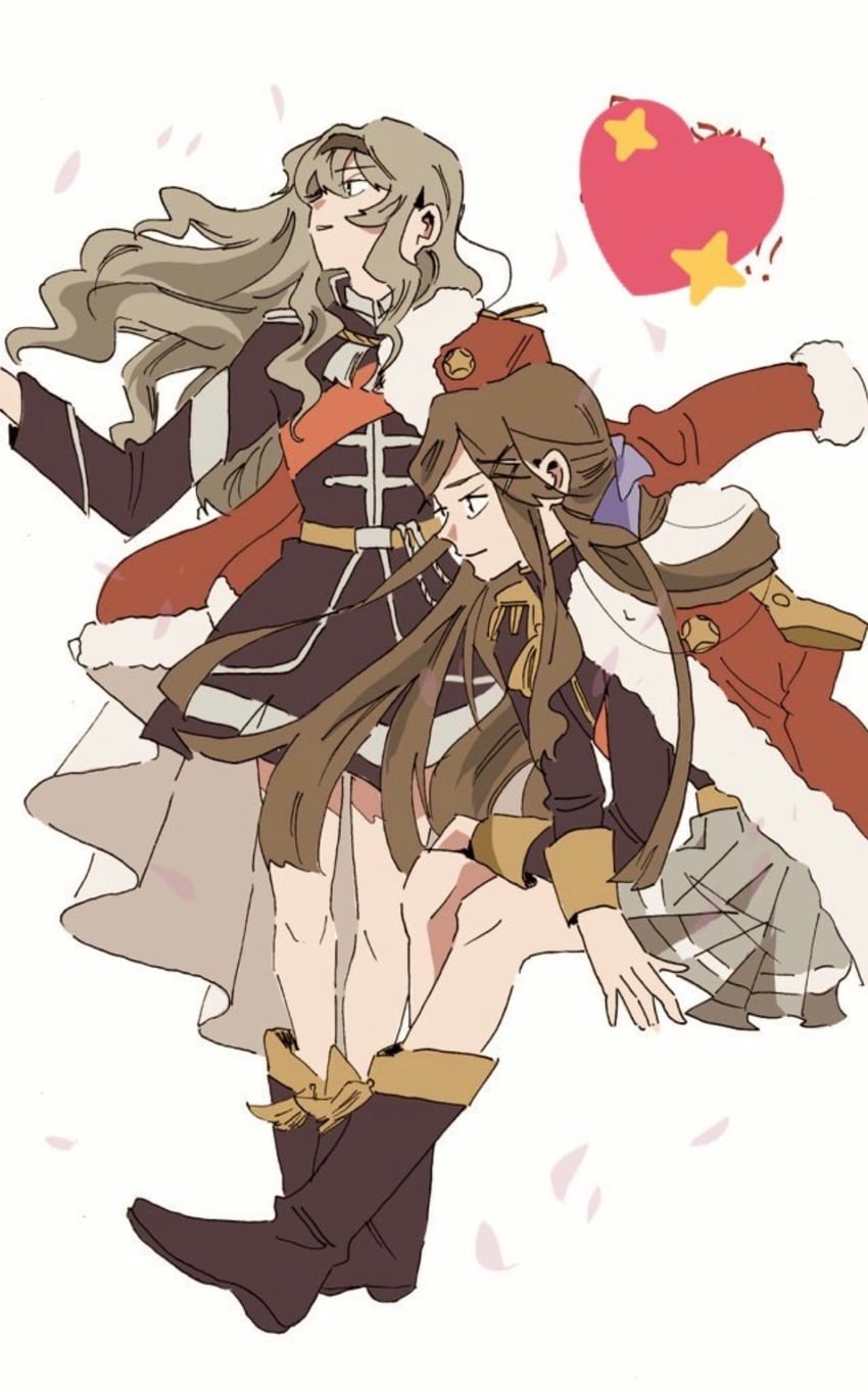 saijou claudine and tendou maya (shoujo kageki revue starlight) drawn by hgus1128
