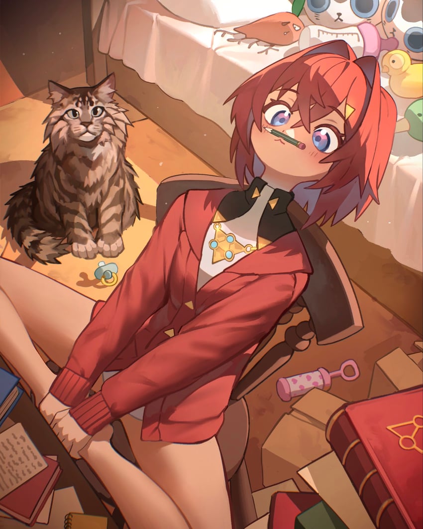 ange katrina, sebastian piyodore, and banken (nijisanji) drawn by kamitoge_supino