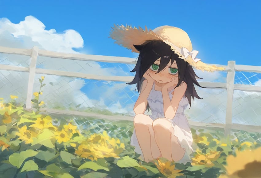 kuroki tomoko (watashi ga motenai no wa dou kangaetemo omaera ga warui!) drawn by amesya2018