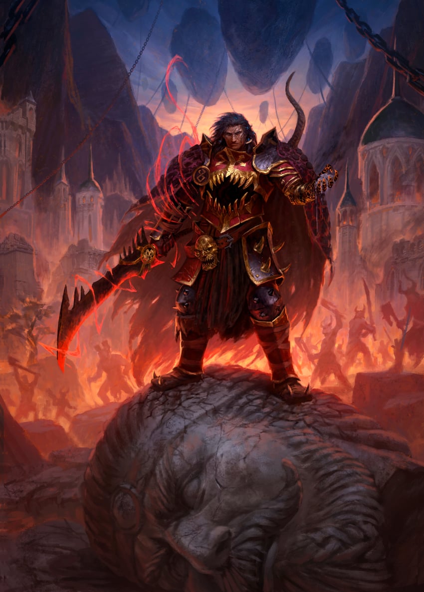 warhammer 40k and 1 more drawn by manuel_castanon