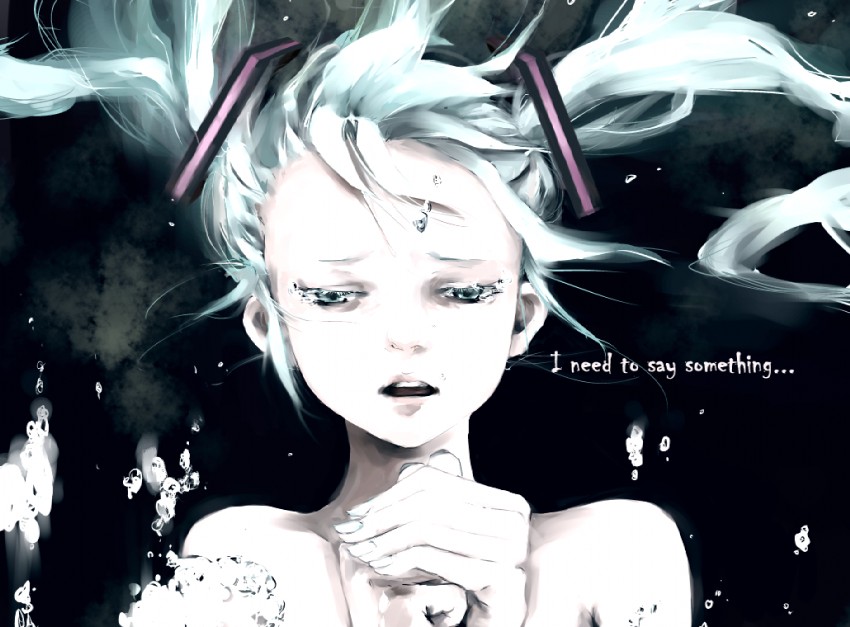hatsune miku (vocaloid) drawn by luka_(617hosinoz)