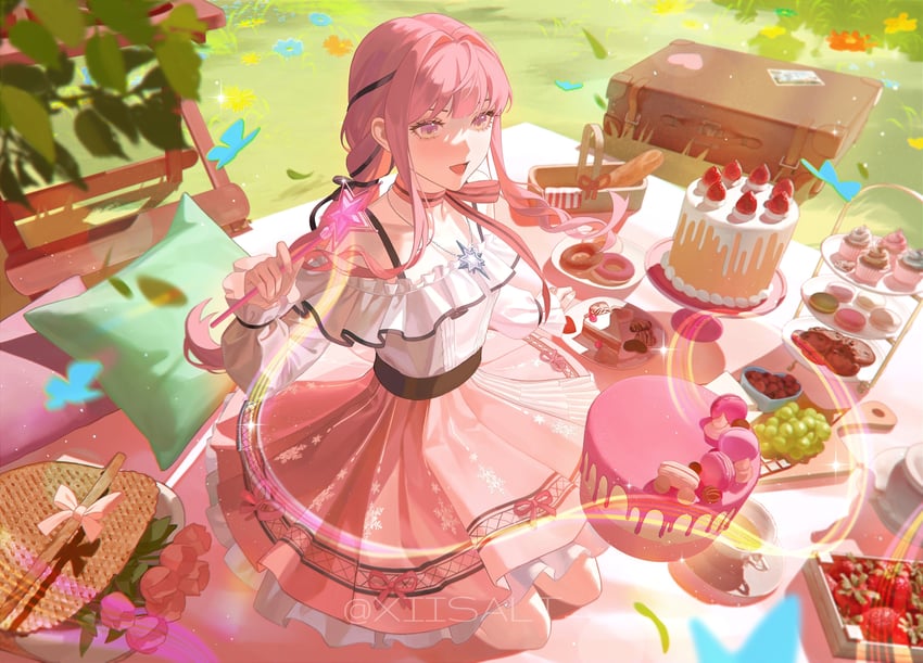 nikki and perfect start (nikki and 1 more) drawn by xiisalt