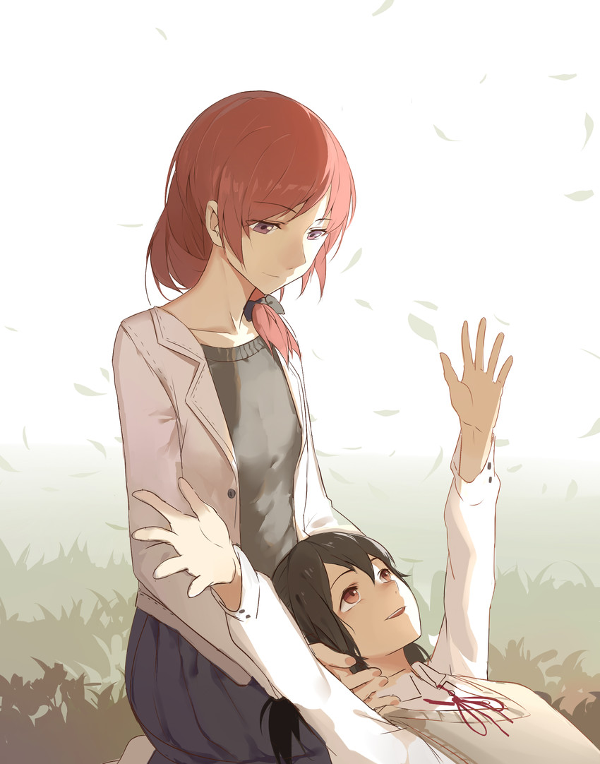 nishikino maki and yazawa nico (love live! and 1 more) drawn by huanxiang_heitu