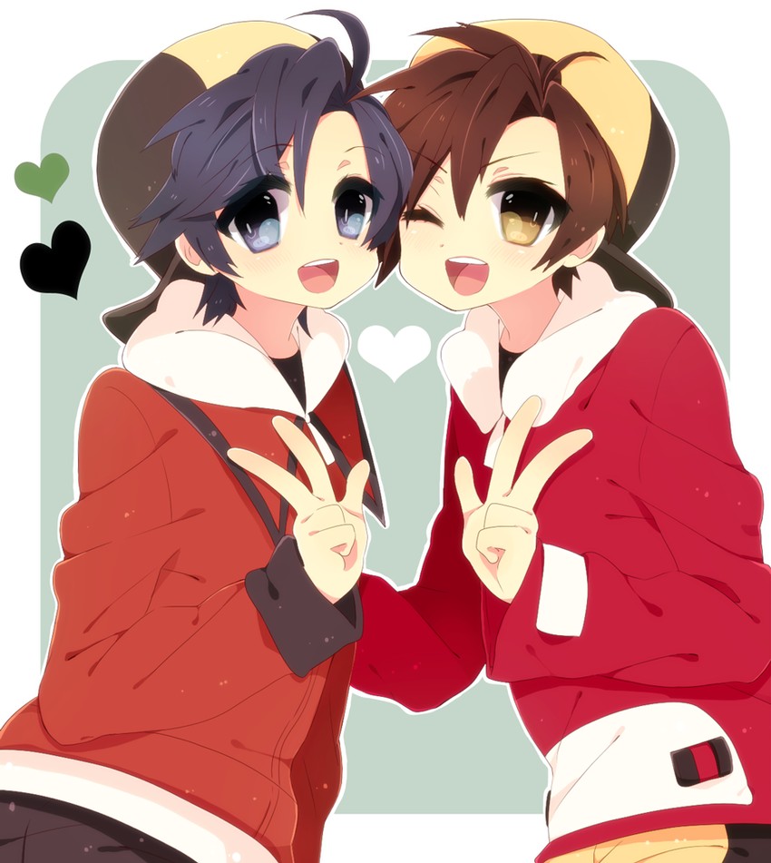 ethan (pokemon and 2 more) drawn by nicole_(usako)