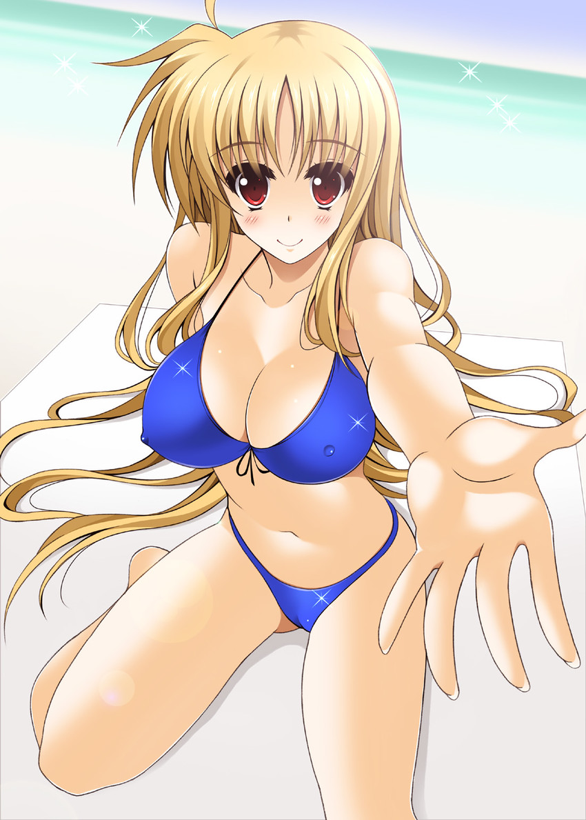 fate testarossa (lyrical nanoha and 1 more) drawn by oda_ken'ichi