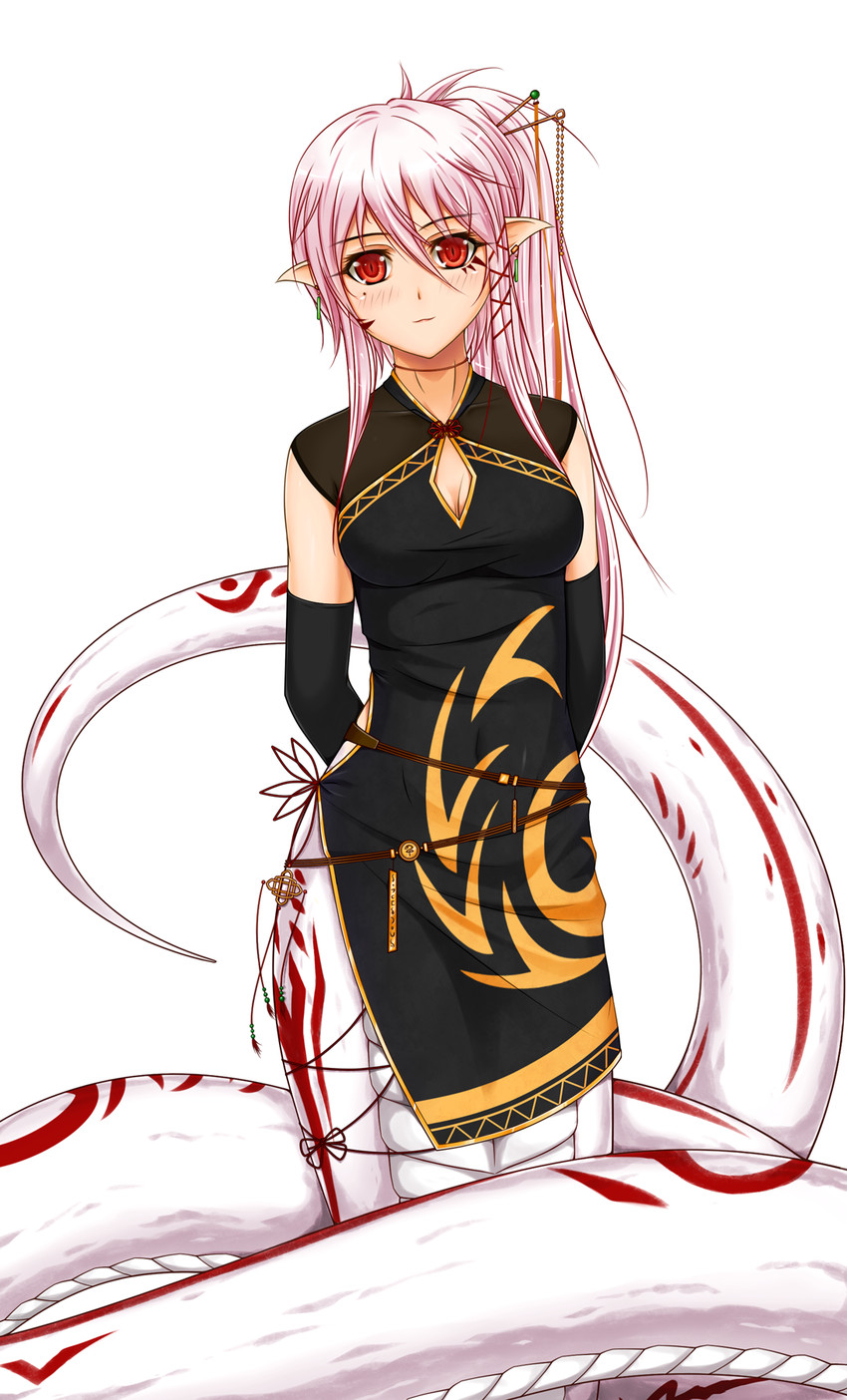 kyara akaro (pixiv fantasia and 1 more) drawn by midnight_(banyex)