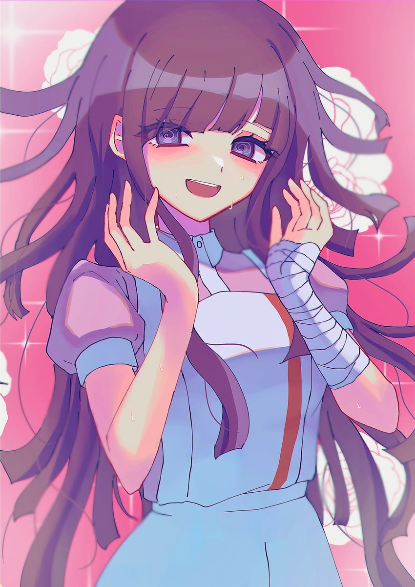tsumiki mikan (danganronpa and 1 more) drawn by donburi_(minami_don)