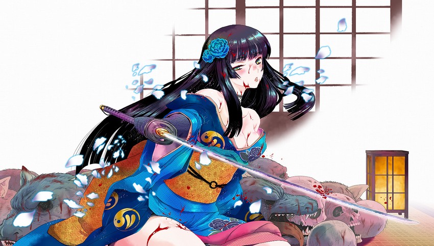 inugami sakuya (gachirin ni kiri saku) drawn by oxoxox