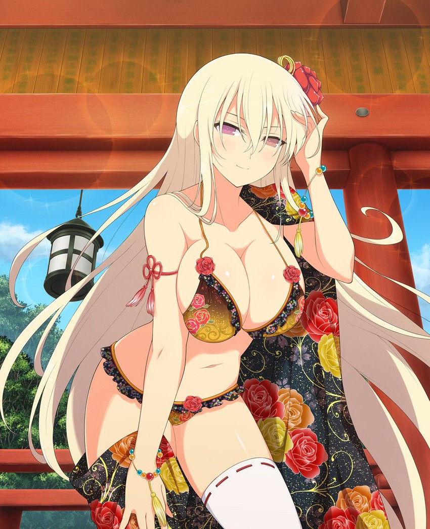 leo (senran kagura and 1 more) drawn by yaegashi_nan