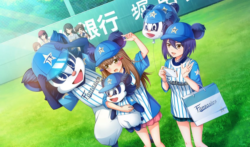 ukita akane and sakagami mei (cinderella series and 1 more)