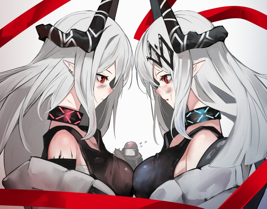 mudrock and big bob (arknights) drawn by ao_oni_(onioni-aoi)