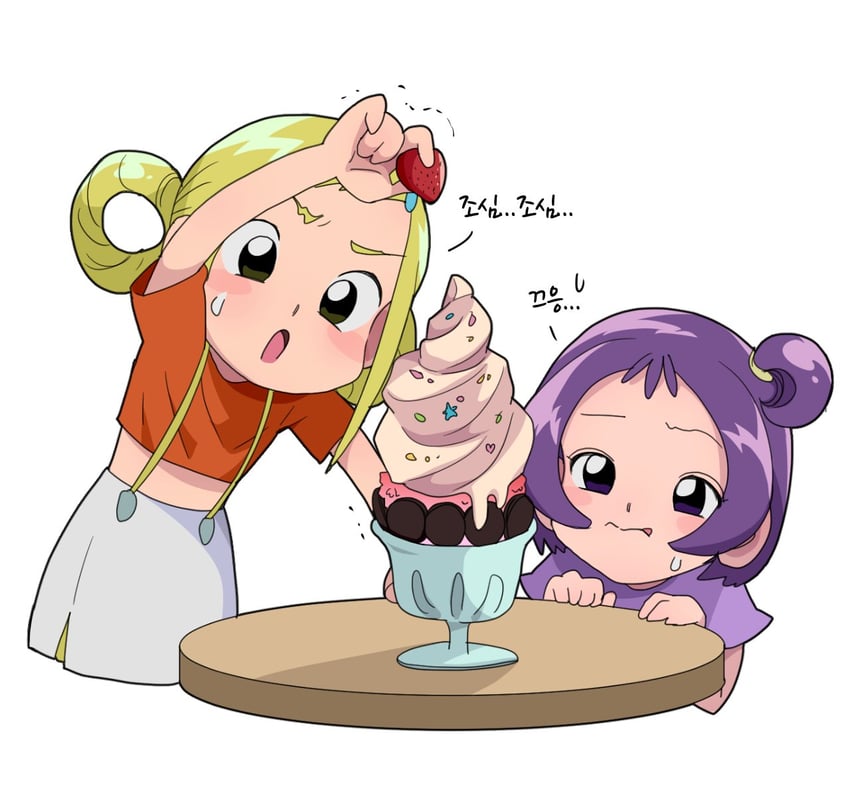 segawa onpu and asuka momoko (ojamajo doremi) drawn by chumggggg
