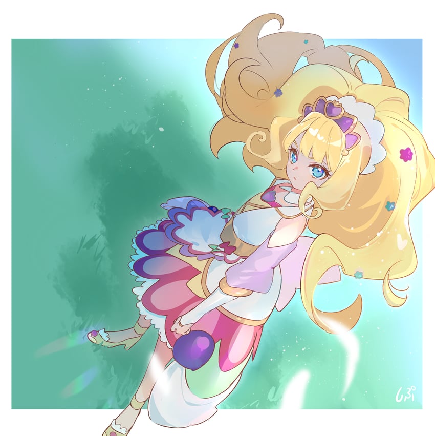 kasai amane and cure finale (precure and 1 more) drawn by shipu_(gassyumaron)