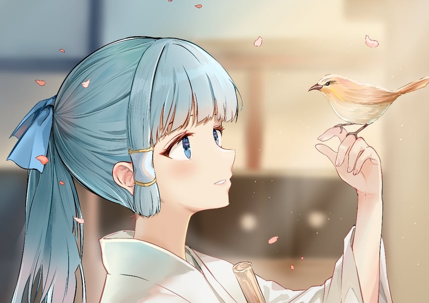 kamisato ayaka (genshin impact) drawn by hakugyokurou_no_oojou-sama