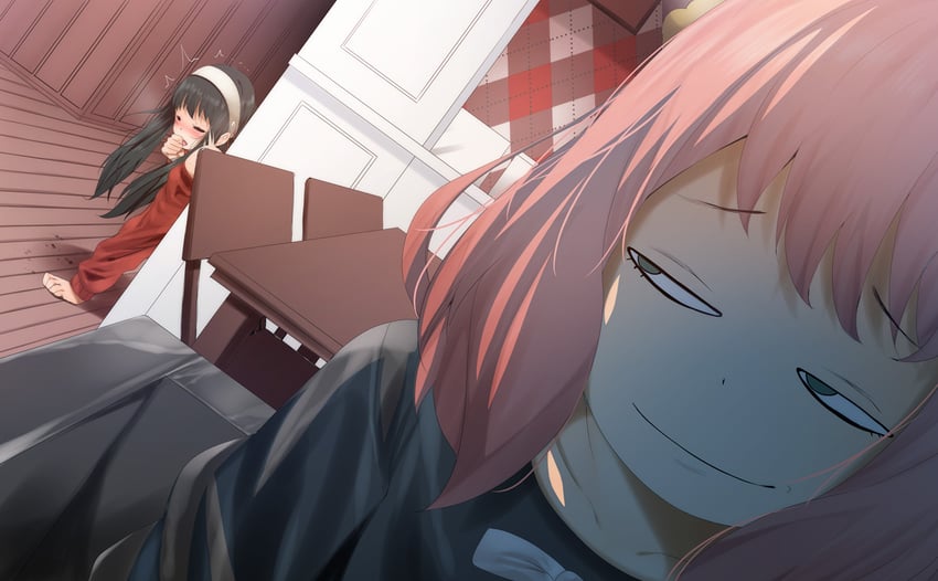 yor briar and anya (spy x family) drawn by fumihiko_(fu_mihi_ko)