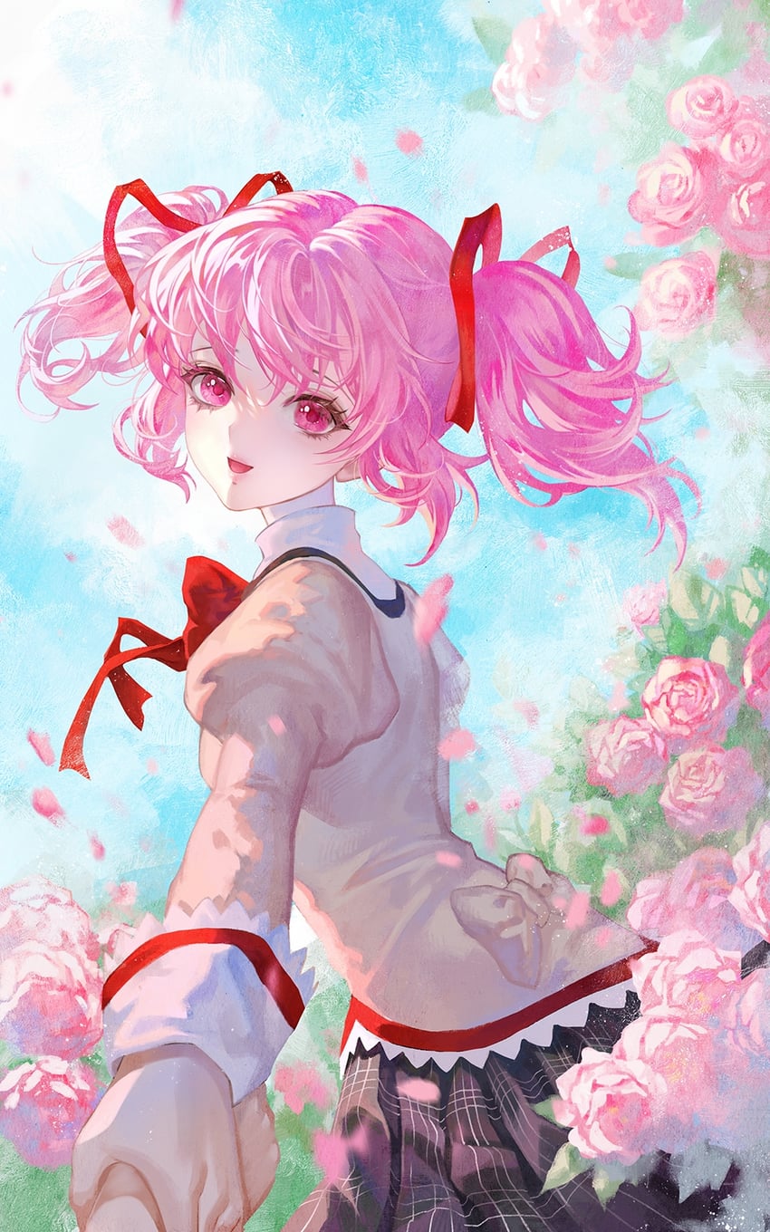 kaname madoka (mahou shoujo madoka magica) drawn by hei_yu
