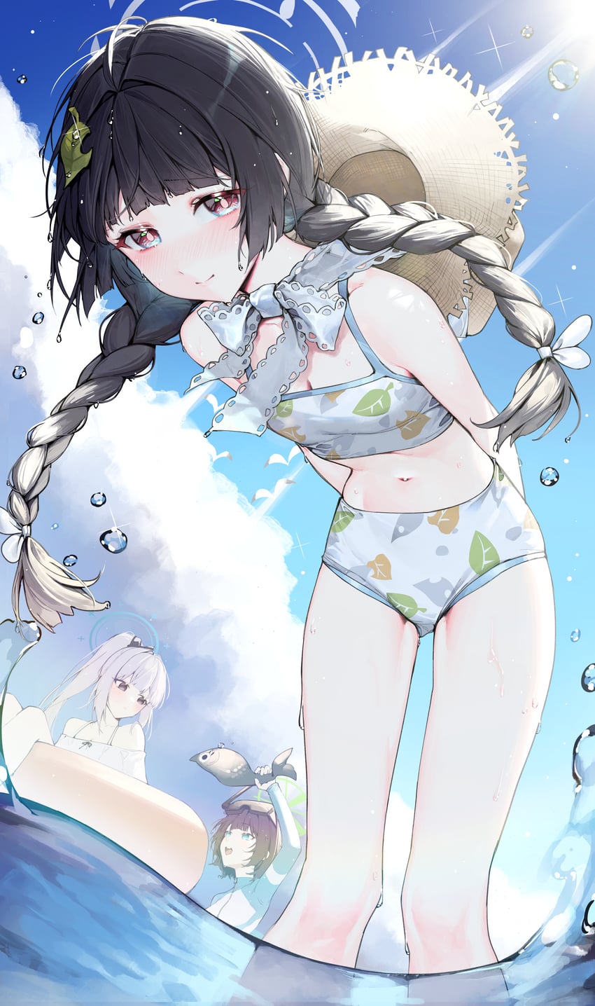 miyu, miyako, and saki (blue archive) drawn by g5_(g5_gugu)