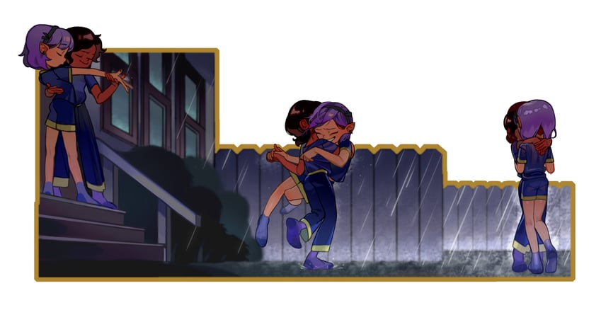 luz noceda and amity blight (the owl house) drawn by kengyou_lei