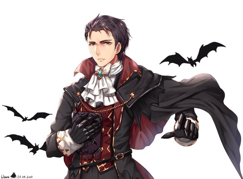 reinhardt and dracula (fire emblem and 3 more) drawn by wani_(fadgrith)