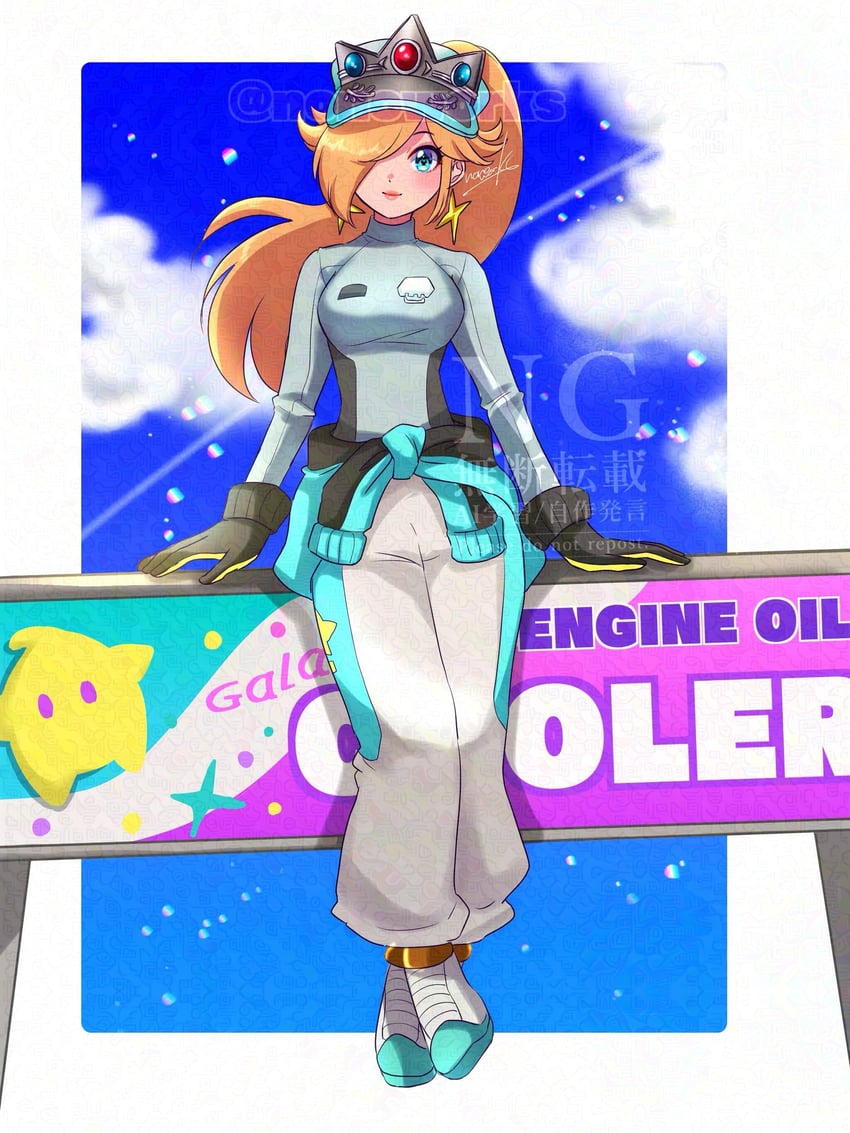 rosalina (mario and 2 more) drawn by nonoworks