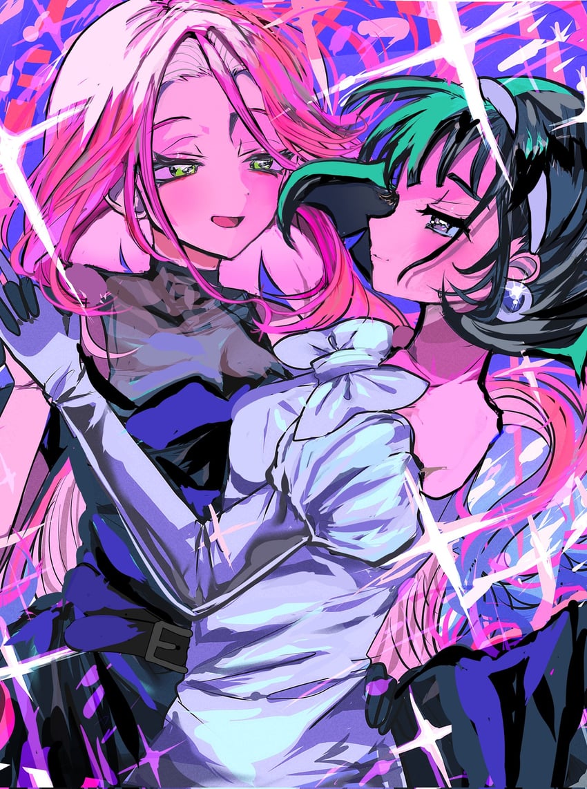 sua and mizi (alien stage) drawn by momae_mac