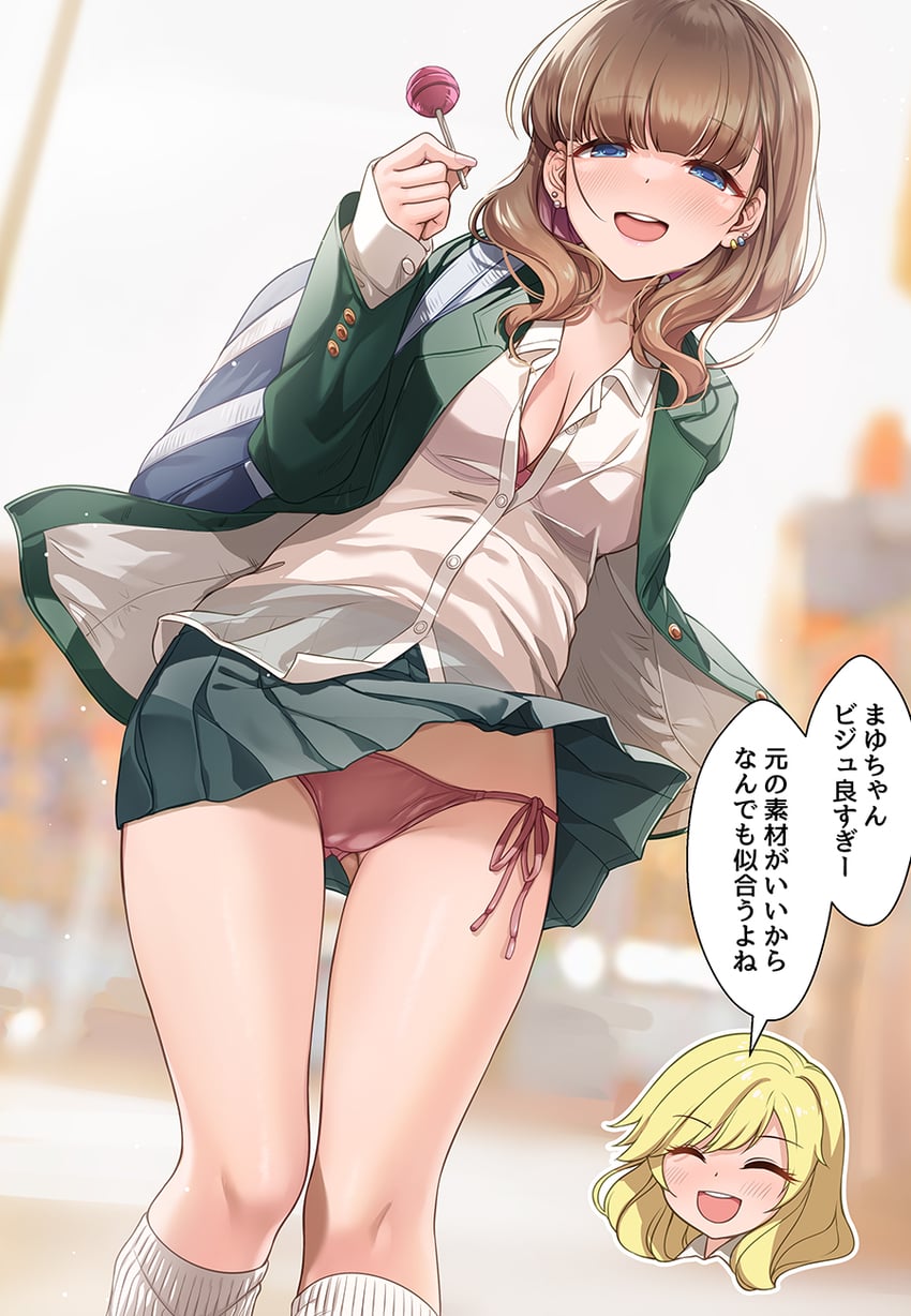 sakuma mayu (idolmaster and 1 more) drawn by mk_(mod0)