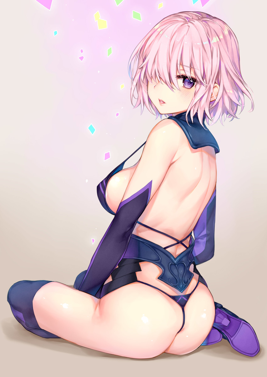 mash kyrielight (fate and 1 more) drawn by kaguyuzu