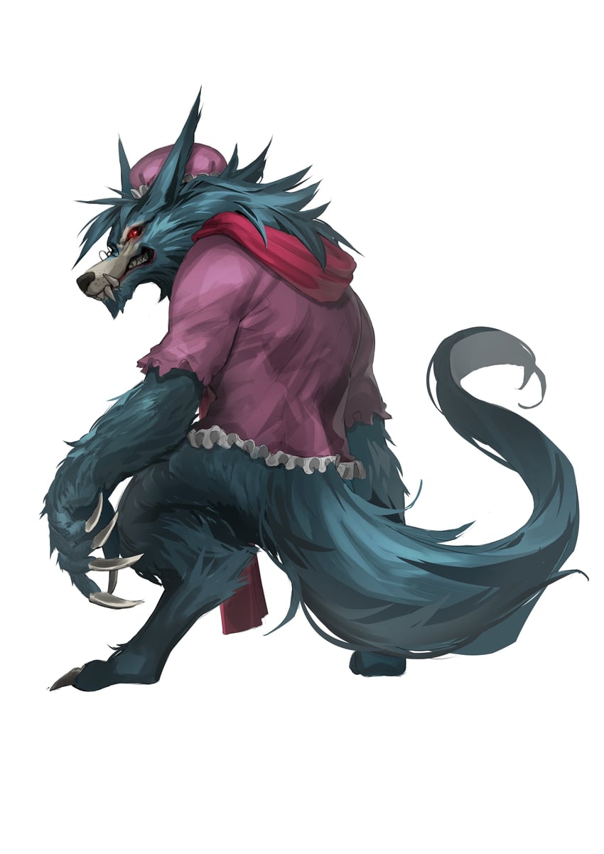 warwick and big bad warwick (league of legends) drawn by deluxe<<<
