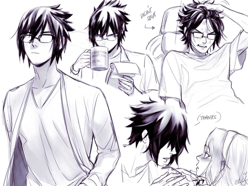 haruno sakura and uchiha sasuke (naruto and 1 more) drawn by ceejles