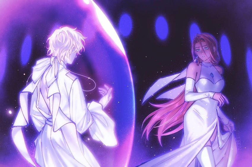 luka and hyuna (alien stage) drawn by 2_ennn