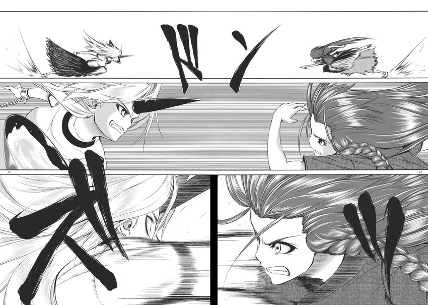 hong meiling and hoshiguma yuugi (touhou) drawn by aozora_market