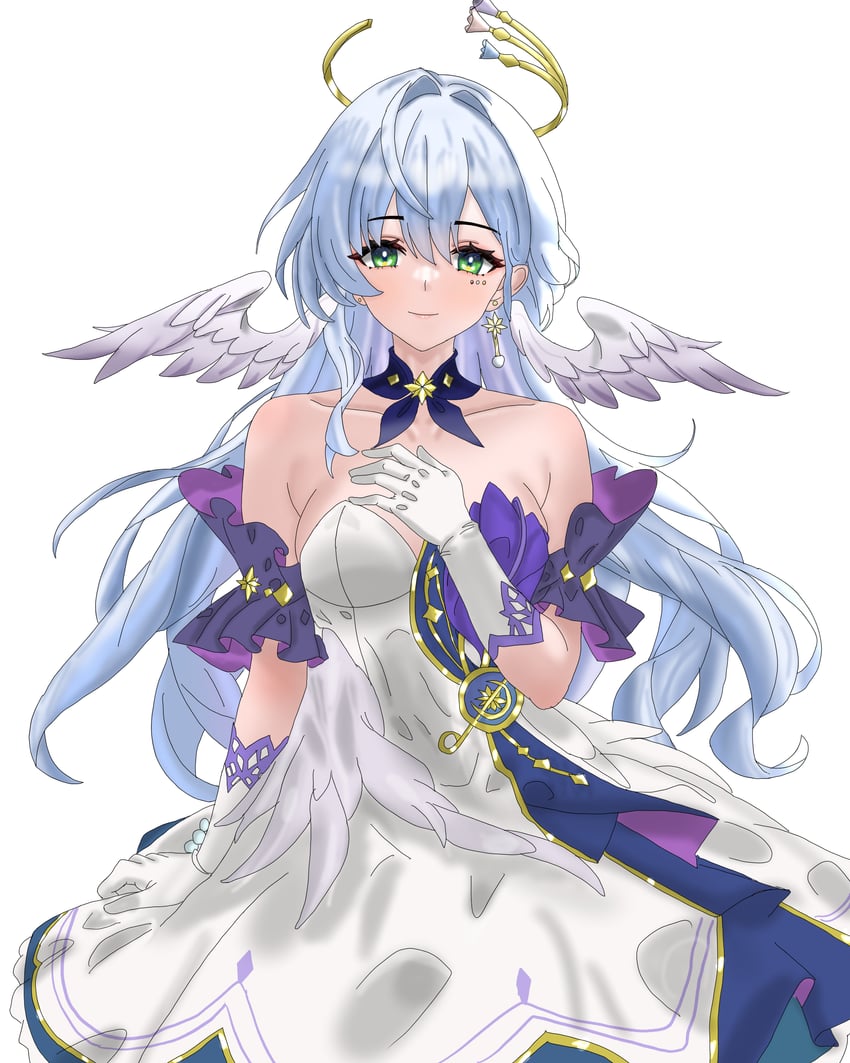 robin (honkai and 1 more) drawn by wanikani_(cradile)