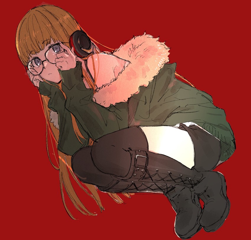 sakura futaba (persona and 1 more) drawn by sugimoto_(niboshiumai)