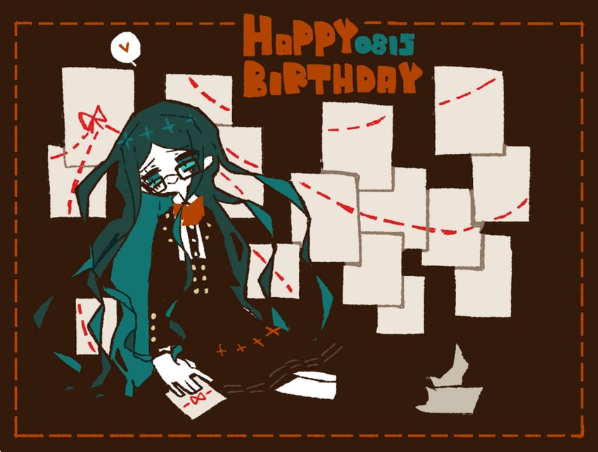 shirogane tsumugi (danganronpa and 1 more) drawn by aru_choumiryou