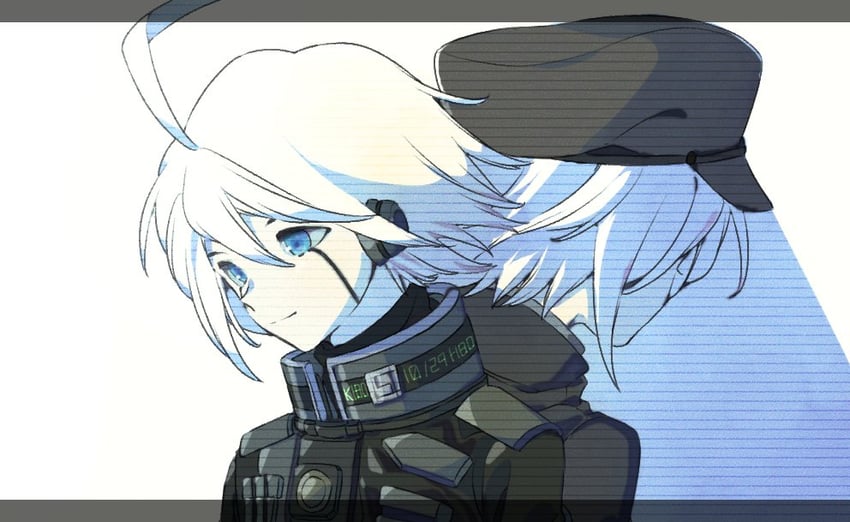 k1-b0 (danganronpa and 1 more) drawn by jingle_(mhb729)