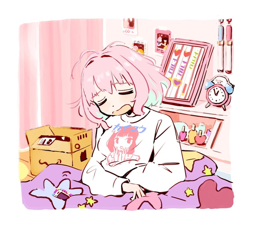 yumemi riamu (idolmaster and 1 more) drawn by iwashi_iwashimo