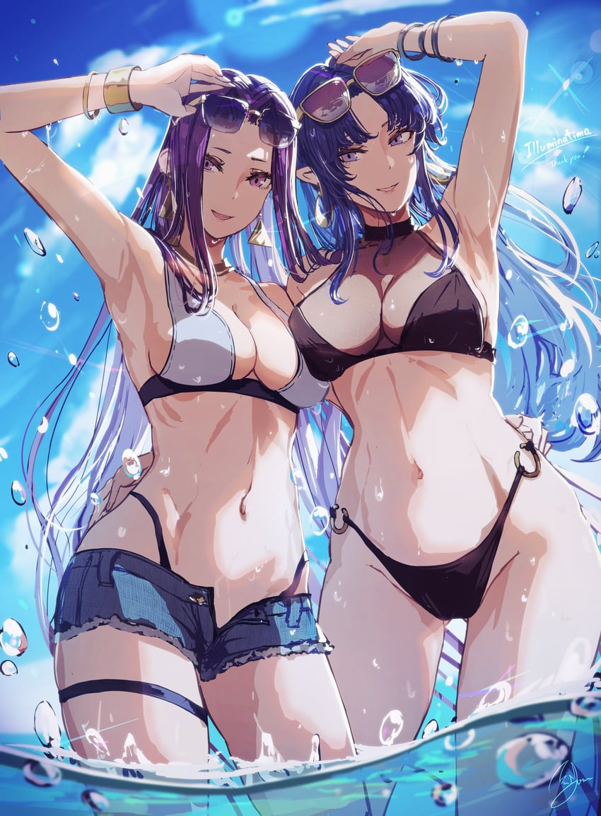 medusa and medea (fate and 2 more) drawn by minyom