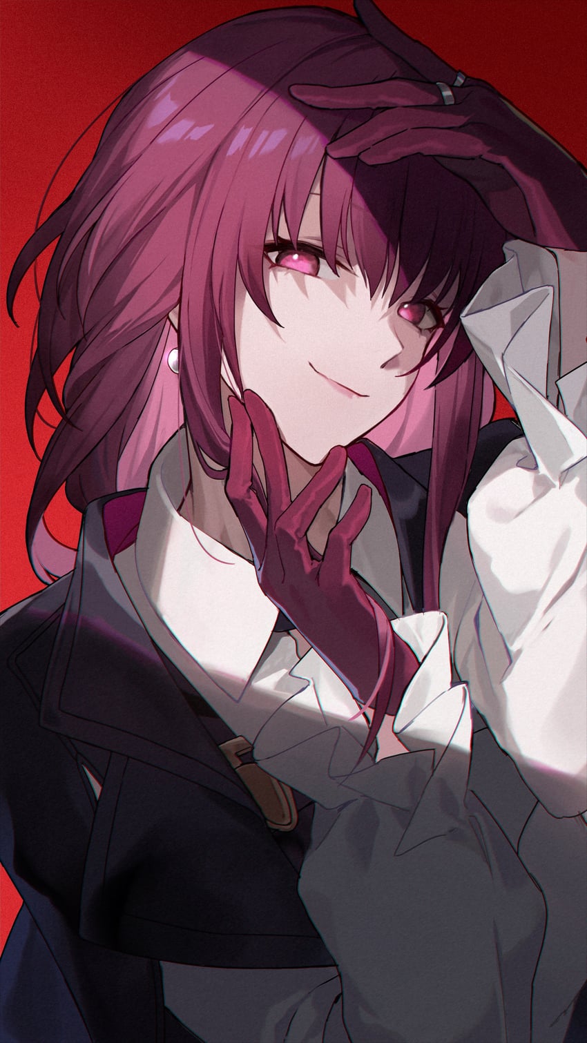 kafka (honkai and 1 more) drawn by sylvia_(huajiuhuajiu)