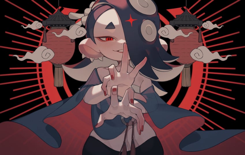 shiver (splatoon and 1 more) drawn by prat_rat